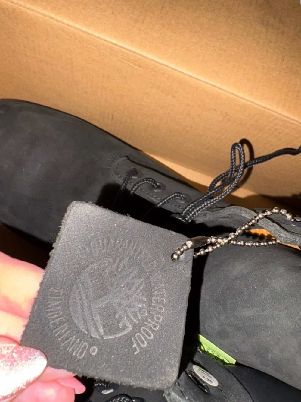Timberland Men's All-Black 6 inch Basic Boots - Used ONCE